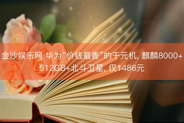 金沙娱乐网 华为“价钱最香”的千元机, 麒麟8000+512GB+北斗卫星, 仅1486元